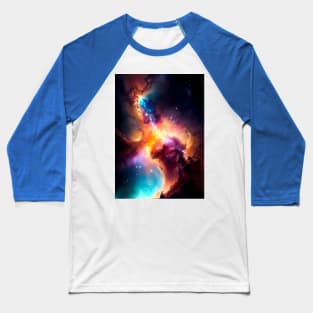 Cosmic Chaos: Magical Landscapes Baseball T-Shirt